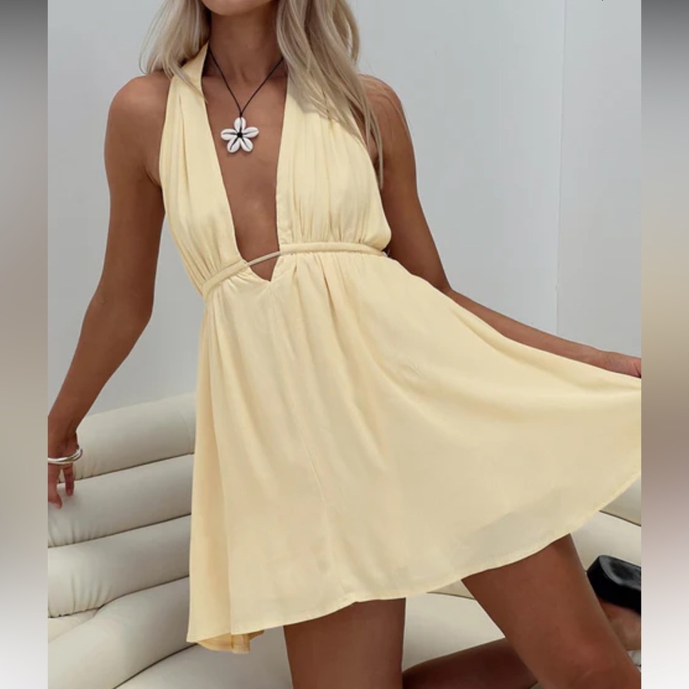 MINI DRESS LEMON